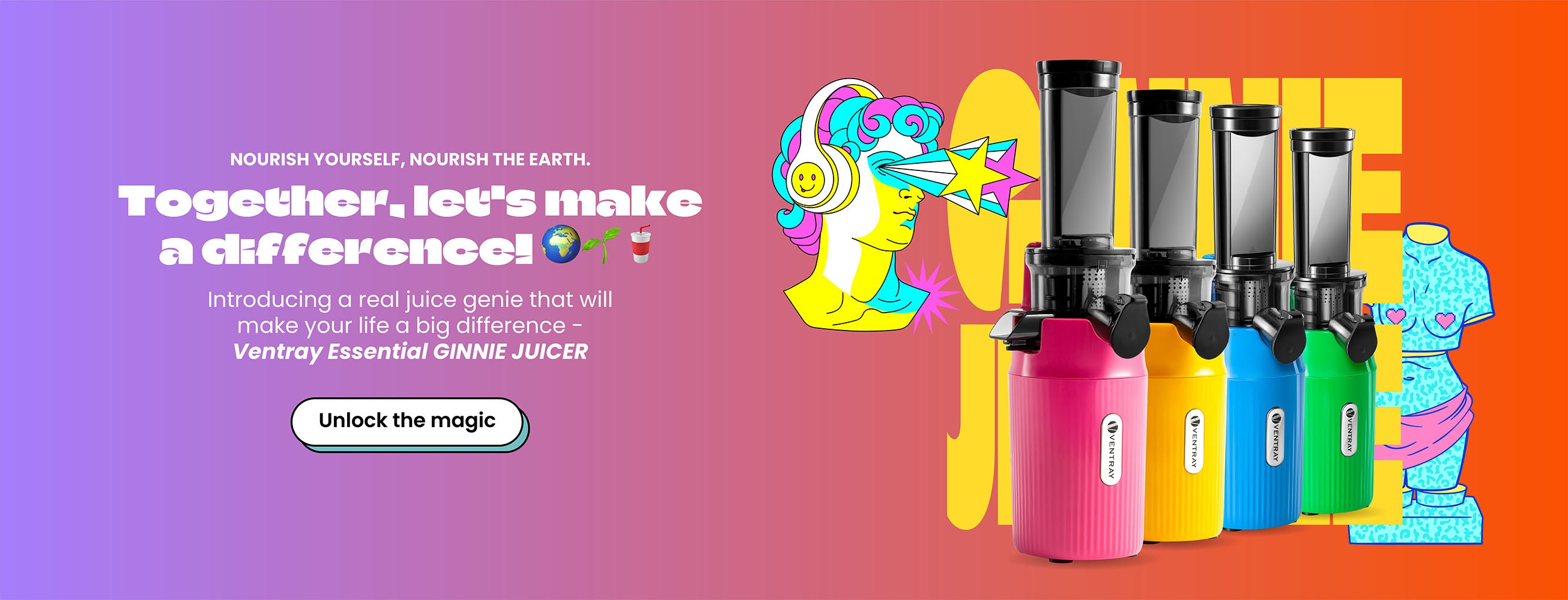 Ventray USA | Best Masticating Juicer | Ginnie