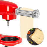 3 Piece Pasta Roller & Cutter Attachments Set