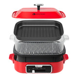 Classic 2.0 Electric Indoor Grill - Deep + Steam Bundle Set