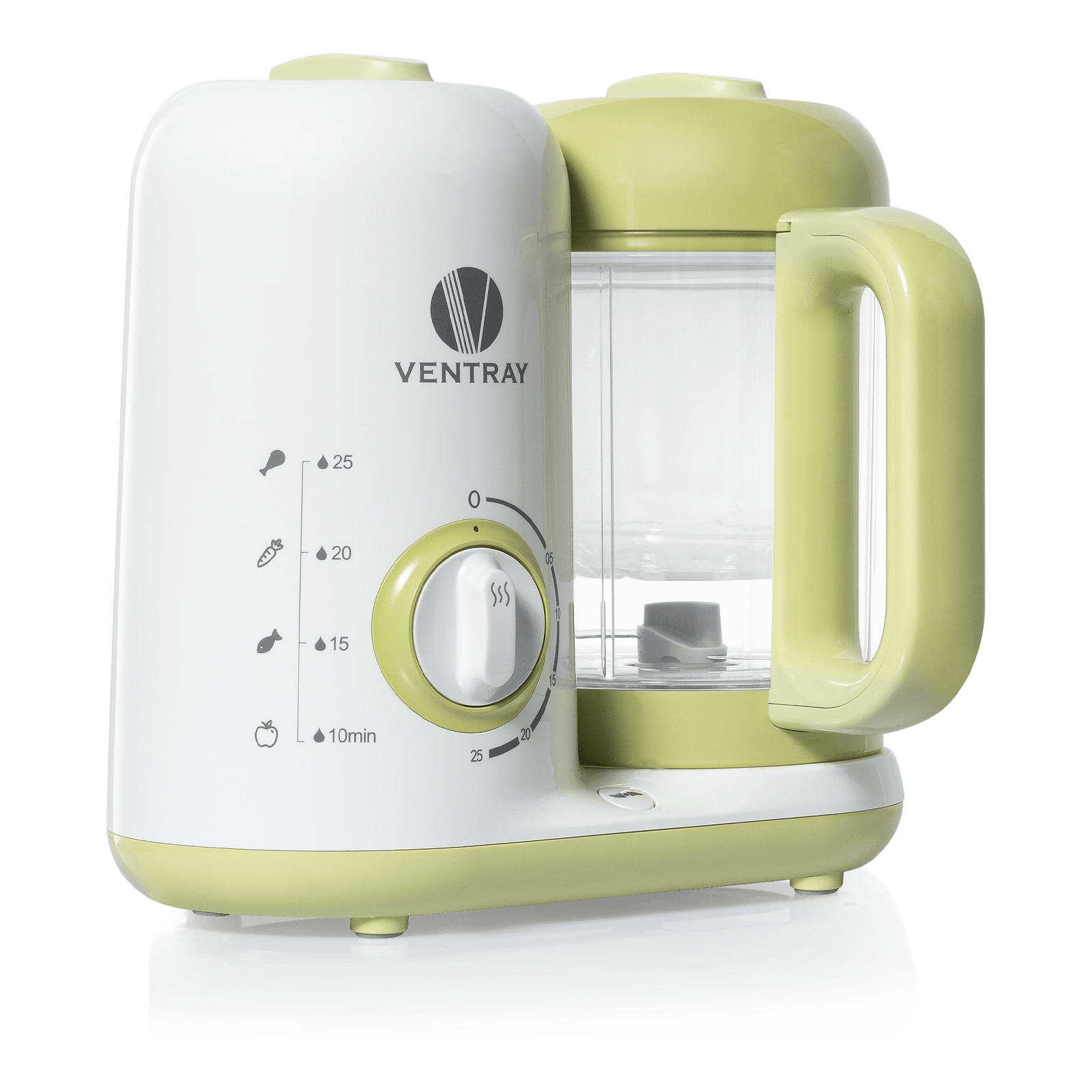 Ventray Baby Food Maker, All-in-One Baby Food Processor, Peach